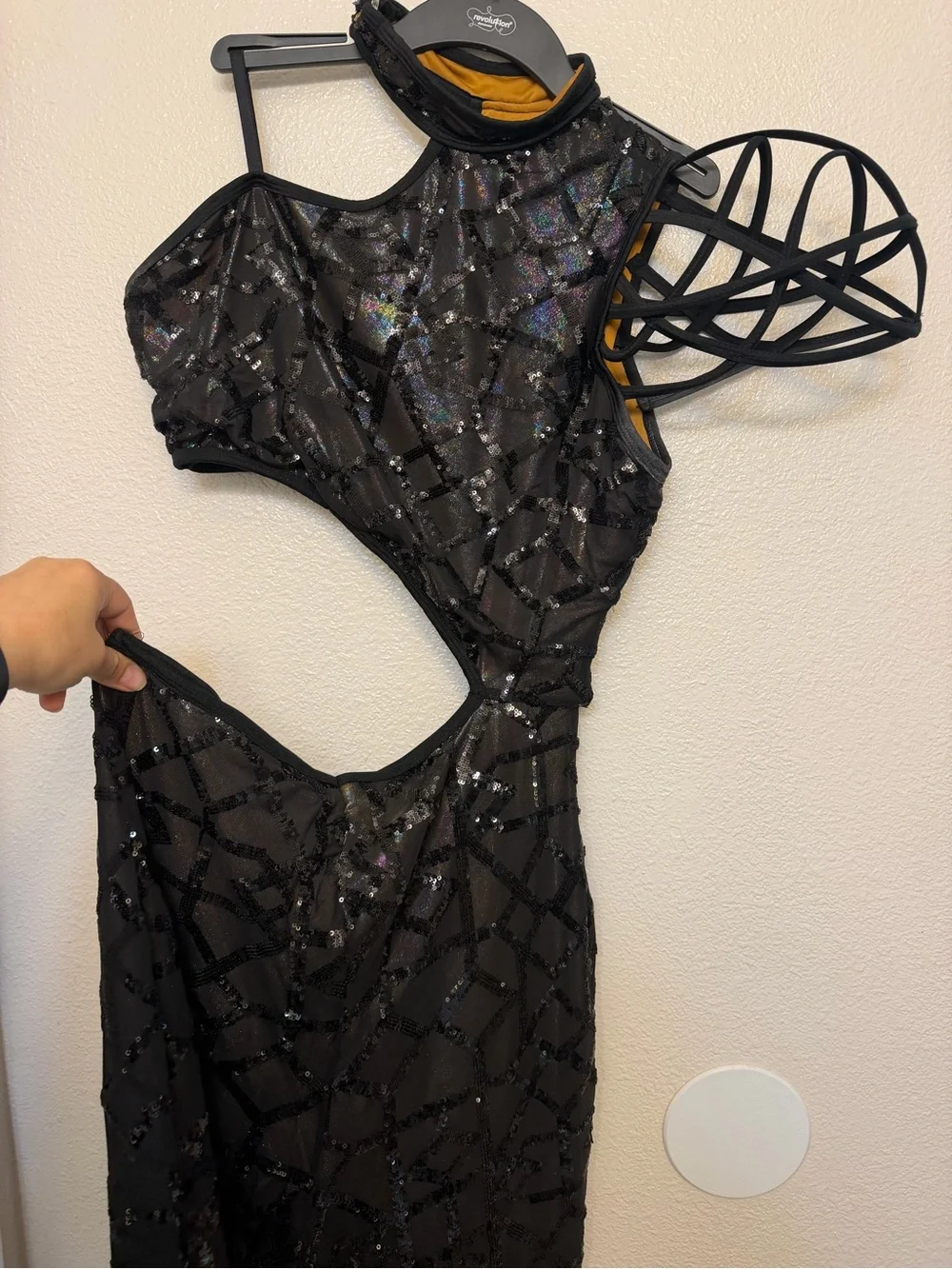 Revolution Tenth House Dance unitard costume black Prism TH25253 XXLA adult